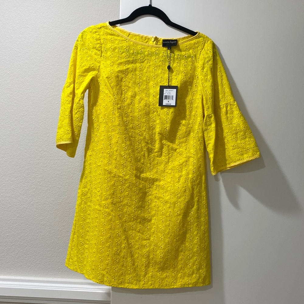 Nanette Lepore gypsy yellow dress